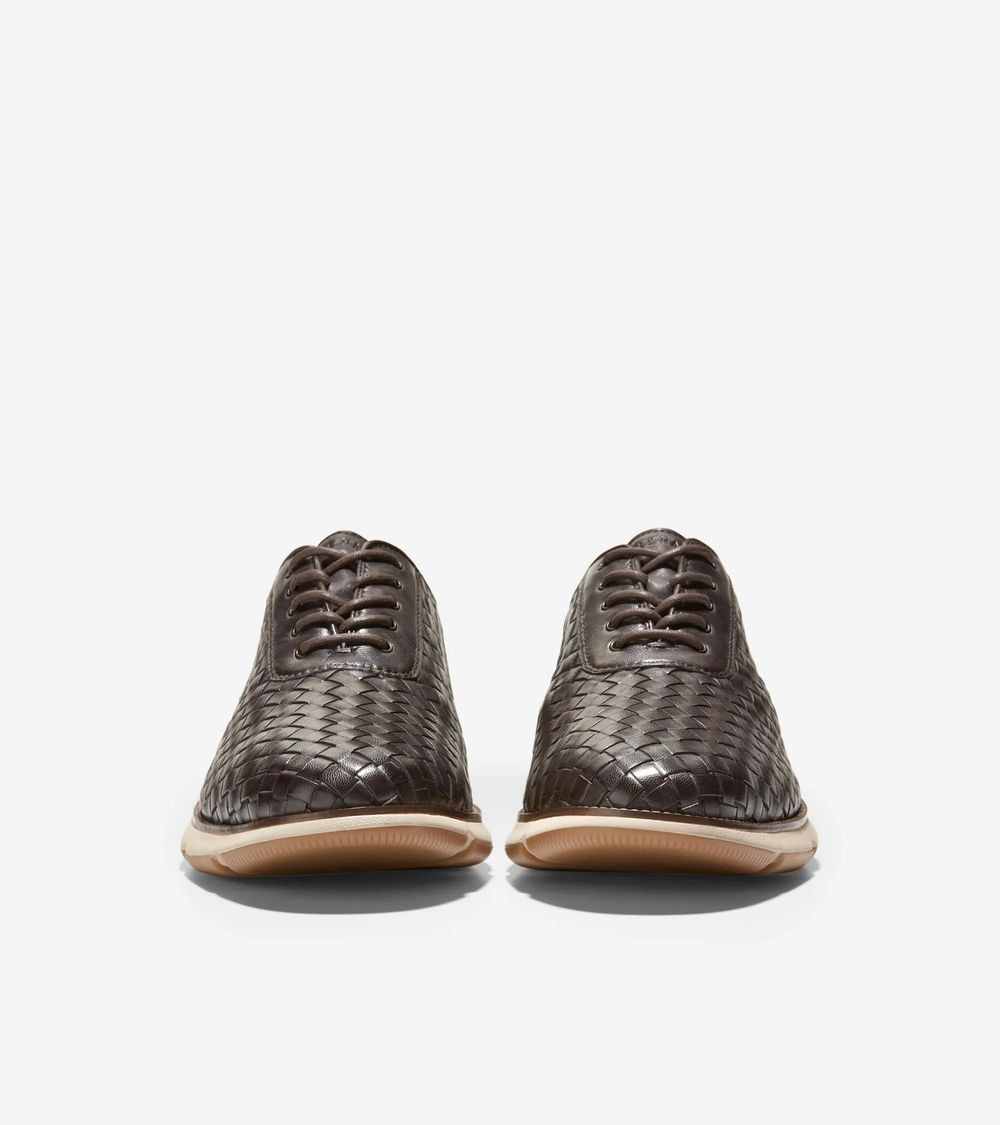 Мужские 4.ZERØGRAND Hand-Woven Oxfords