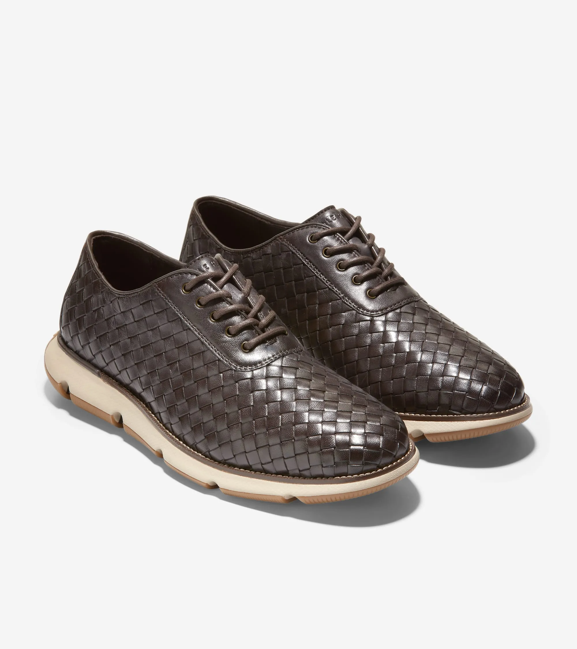 Мужские 4.ZERØGRAND Hand-Woven Oxfords