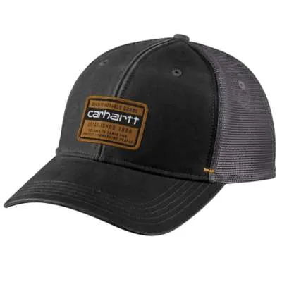 104723 CANVAS MESH-BACK QUALITY GRAPHIC CAP