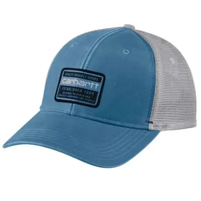 104723 CANVAS MESH-BACK QUALITY GRAPHIC CAP