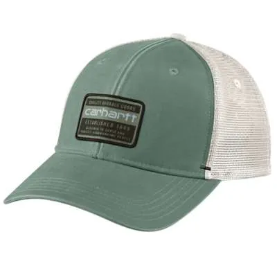 104723 CANVAS MESH-BACK QUALITY GRAPHIC CAP