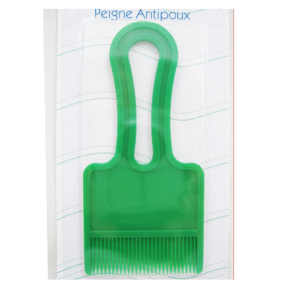 2 Lice Combs Head Pet Flea Hair Plastic Treatment Rid Fast Terminator Brush Nit