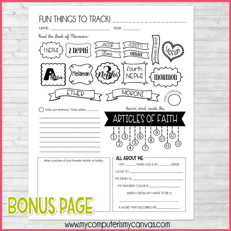 2024 Primary ACTIVITY LEADER PLANNER {Editable} PRINTABLE