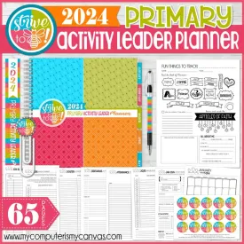 2024 Primary ACTIVITY LEADER PLANNER {Editable} PRINTABLE