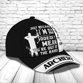 3D Classic Cap Archery Personalized Name Cap 43 Namashops