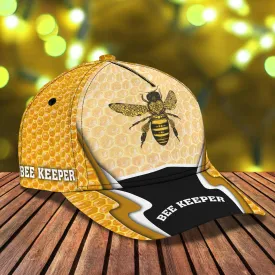 3D Classic Cap Bee Keeper Personalized Name Cap For Bee Keeper Namashops