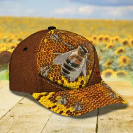 3D Classic Cap Bee Loves Personalize Name Cap Nama257 Namashops