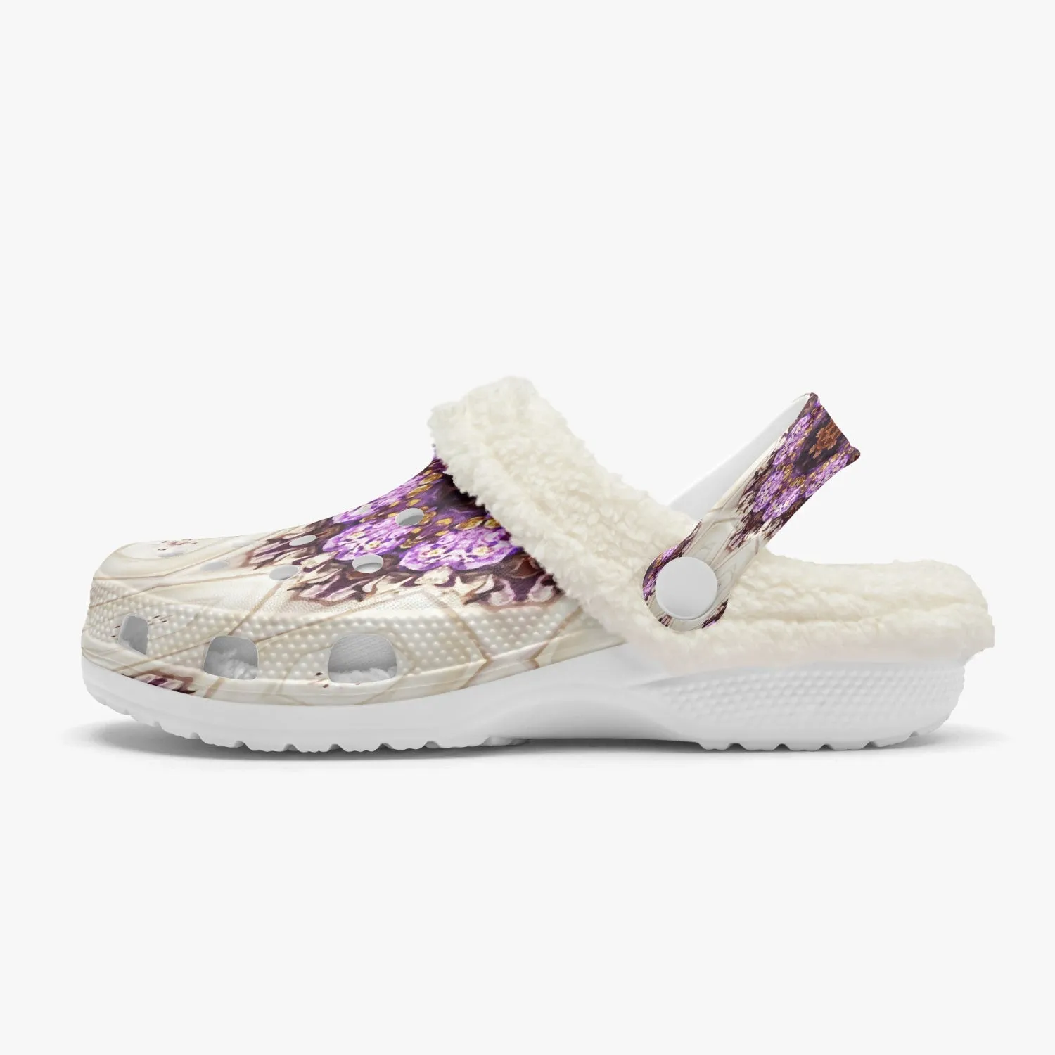 475. Lined All Over Printed Clogs