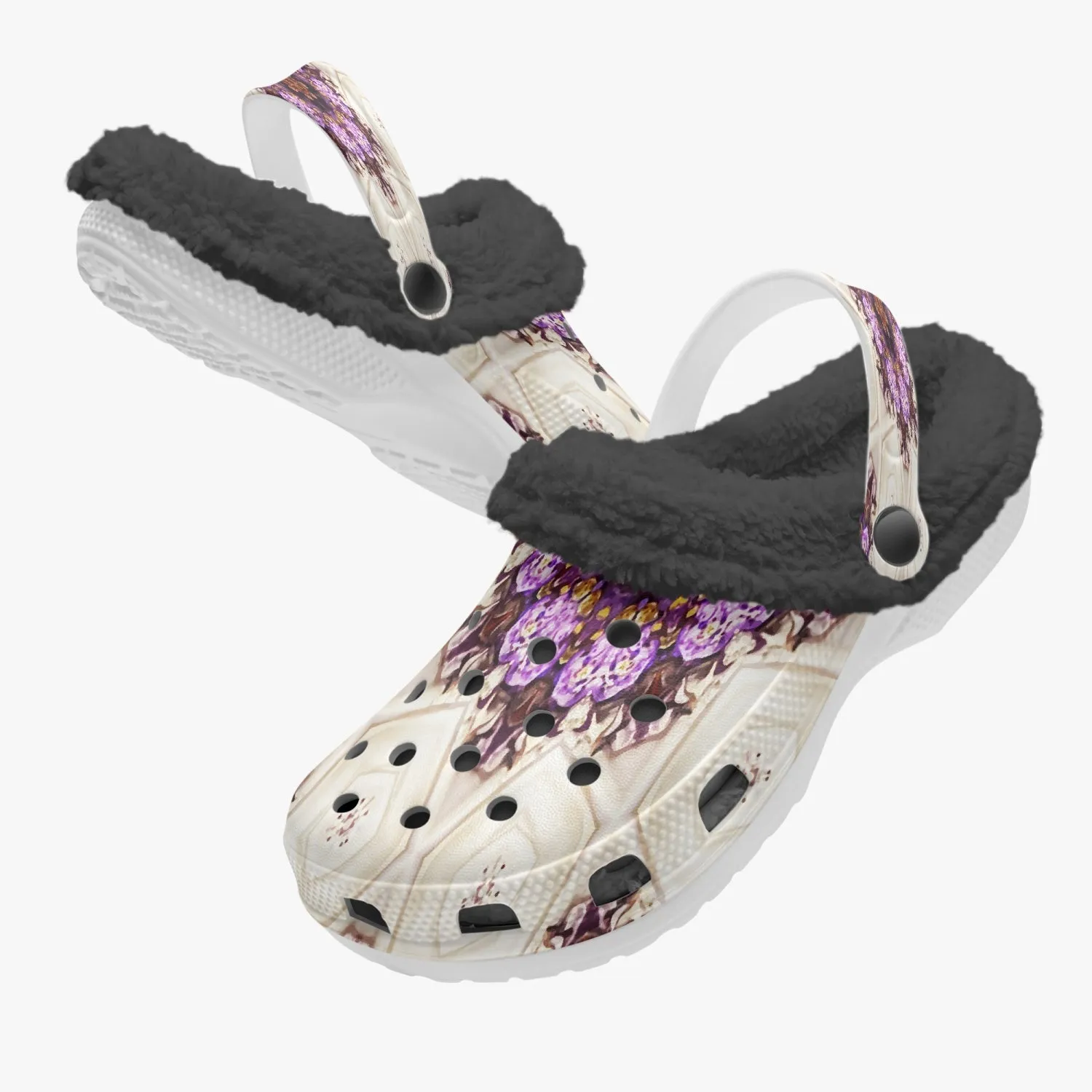 475. Lined All Over Printed Clogs