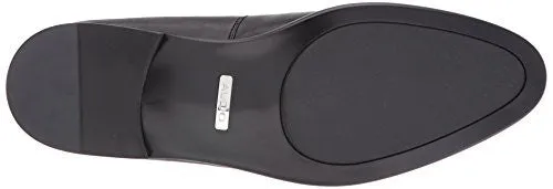 ALDO MEN'S GOLSTON SLIP-ON LOAFER, BLACK LEATHER, 12 D US
