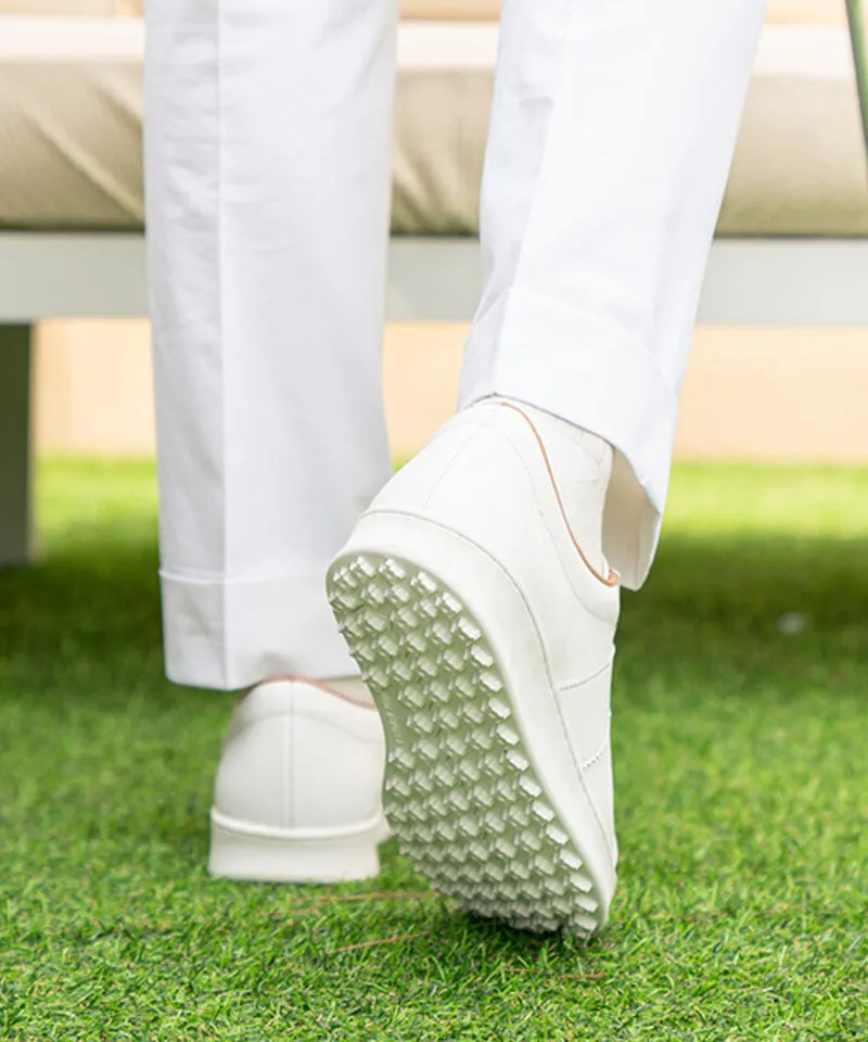 ALL CLASSIC Golf Cambridge Spikeless Golf Shoes - White
