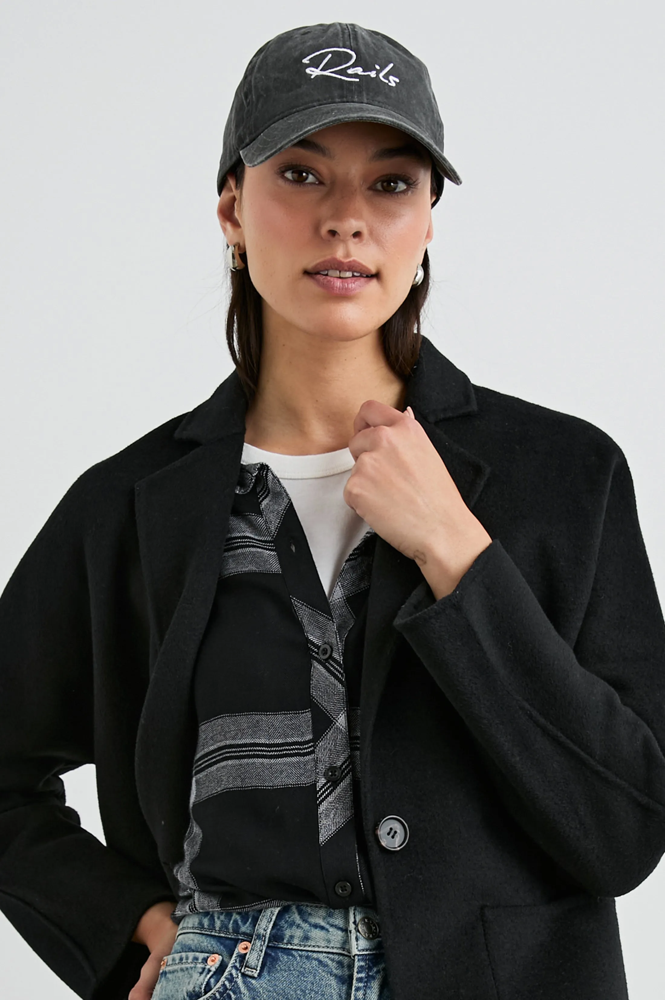 ANNIVERSARY BASEBALL CAP - WASHED BLACK