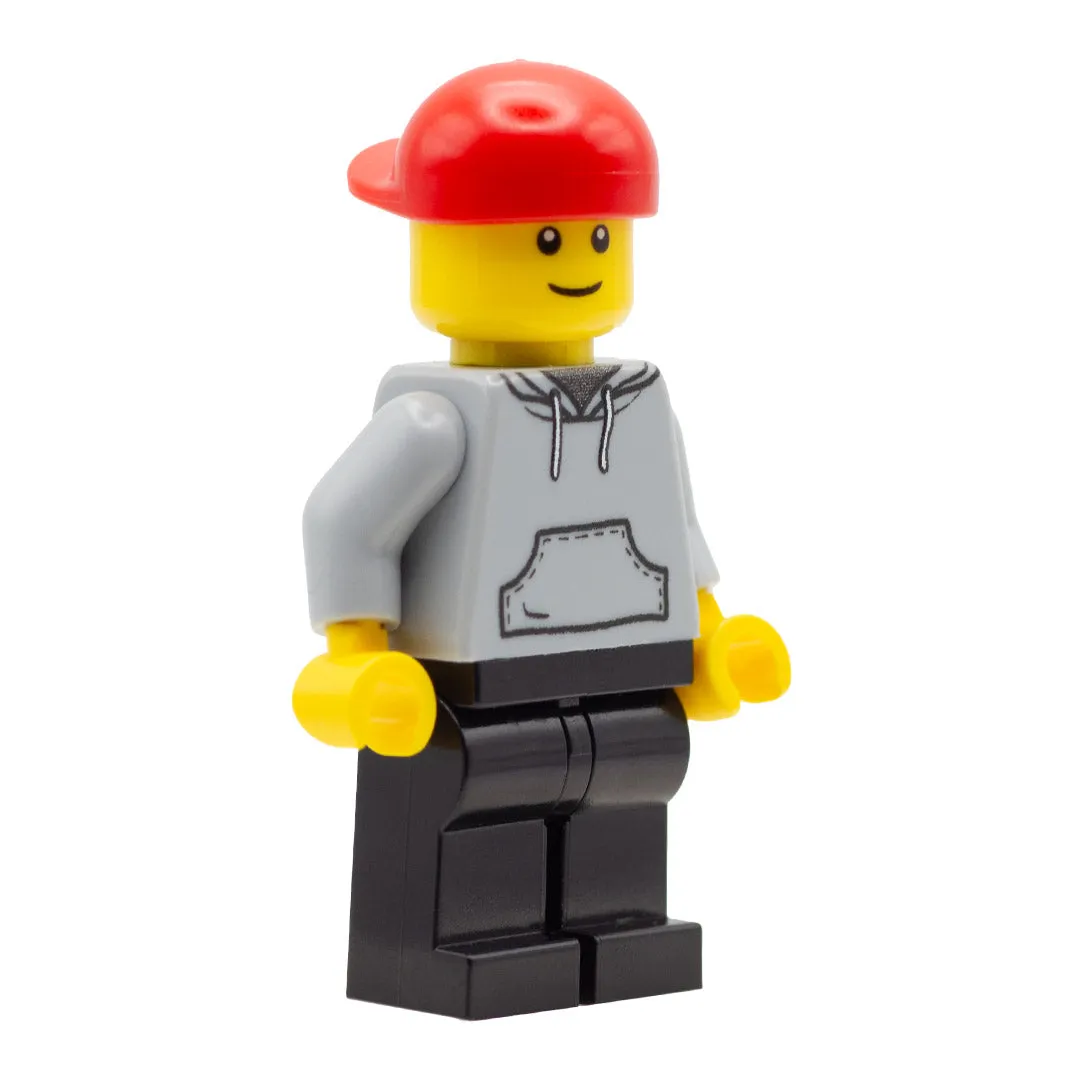 Backwards LEGO Baseball Cap (Various Colours) - Minifigure Hat
