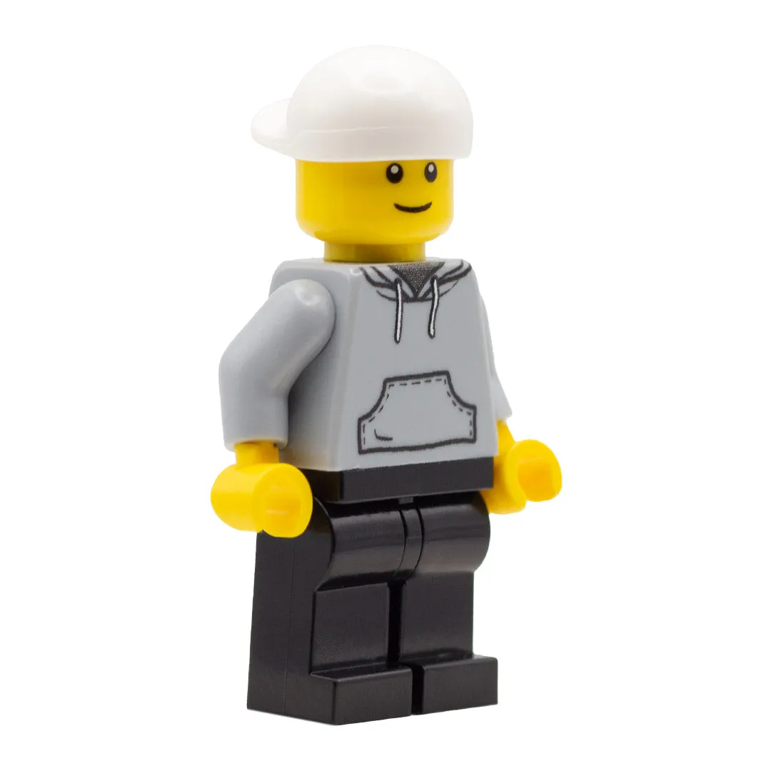Backwards LEGO Baseball Cap (Various Colours) - Minifigure Hat