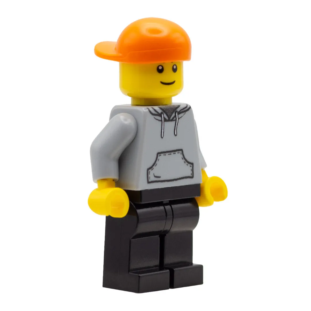 Backwards LEGO Baseball Cap (Various Colours) - Minifigure Hat
