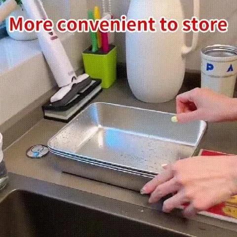 BUY 1 GET 1 FREE Stainless Steel Square Plate