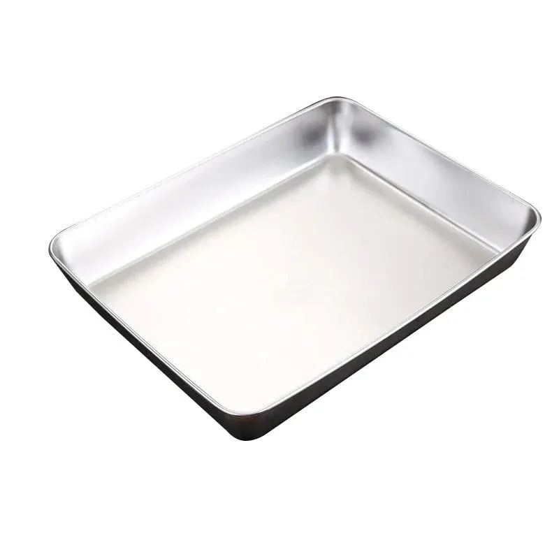 BUY 1 GET 1 FREE Stainless Steel Square Plate