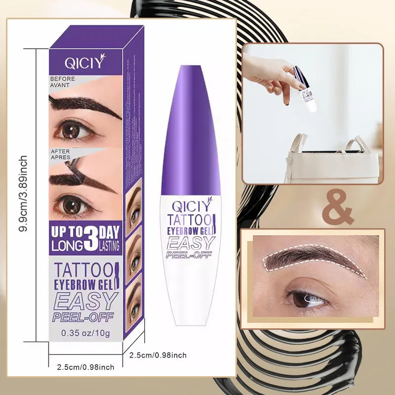 BUY 1 GET 1 FREE!!Easy peel-off eyebrow gel