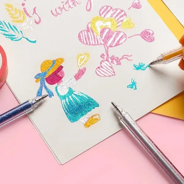 Buy 1 Get 1 FreeGlitter Gel Pen Set