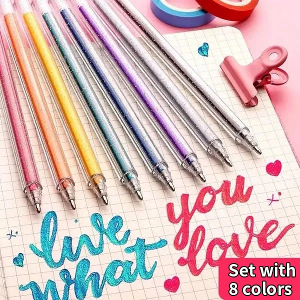 Buy 1 Get 1 FreeGlitter Gel Pen Set