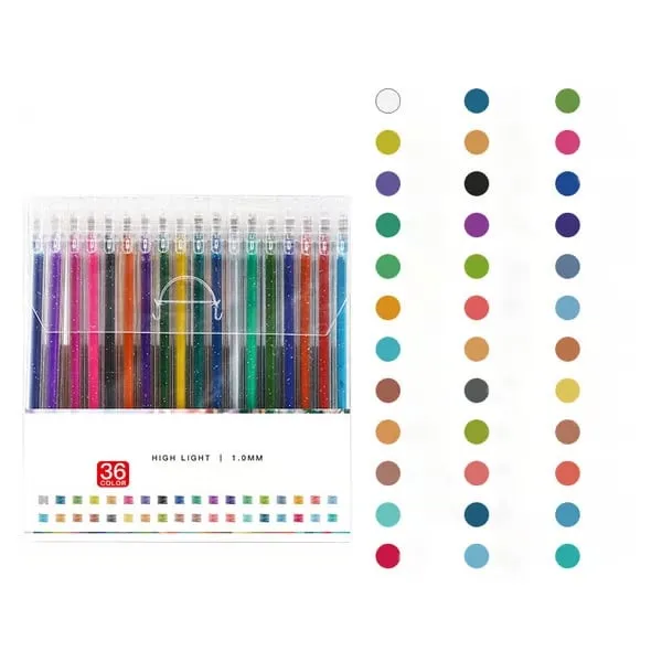 Buy 1 Get 1 FreeGlitter Gel Pen Set