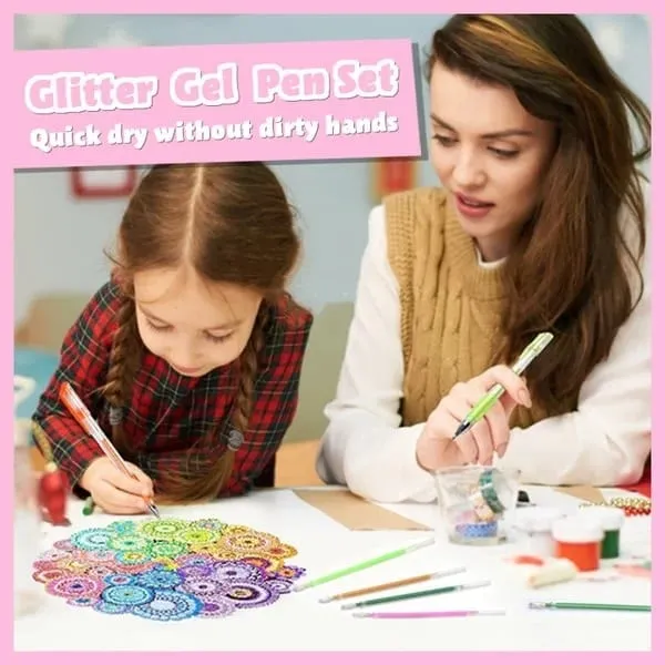 Buy 1 Get 1 FreeGlitter Gel Pen Set