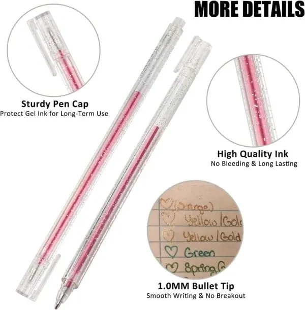 Buy 1 Get 1 FreeGlitter Gel Pen Set