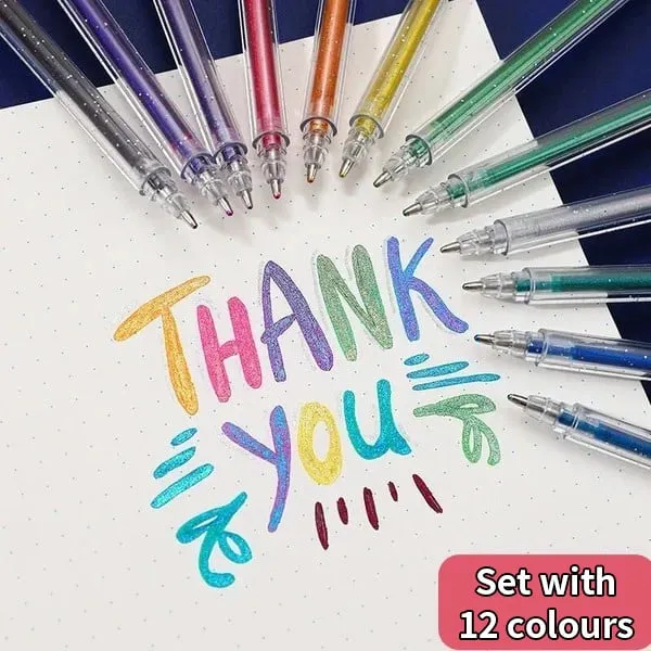 Buy 1 Get 1 FreeGlitter Gel Pen Set