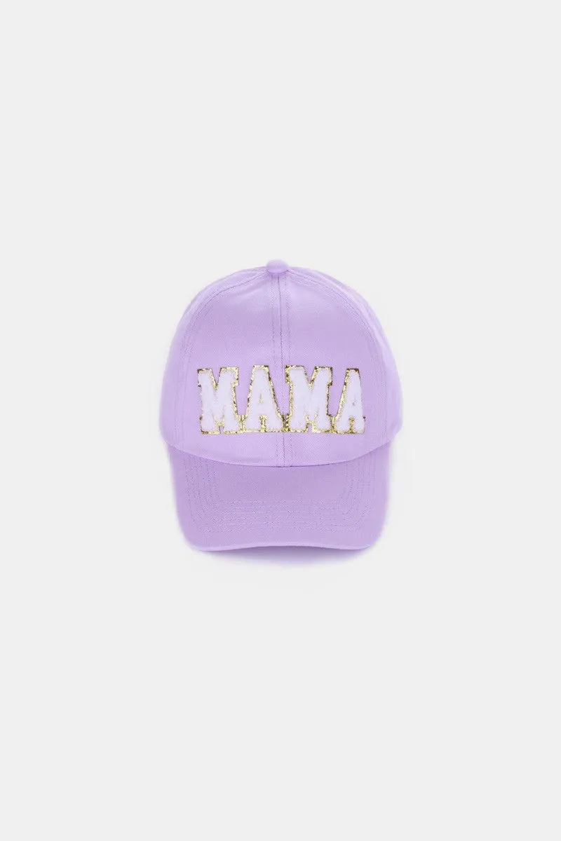 Chenille Patch Baseball Cap