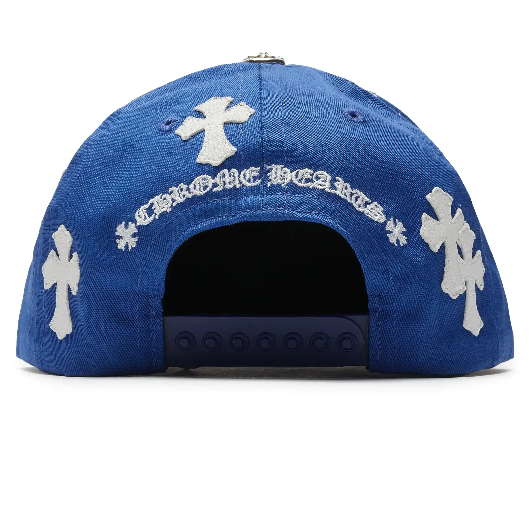 Chrome Hearts Cross Patch Blue Baseball Cap