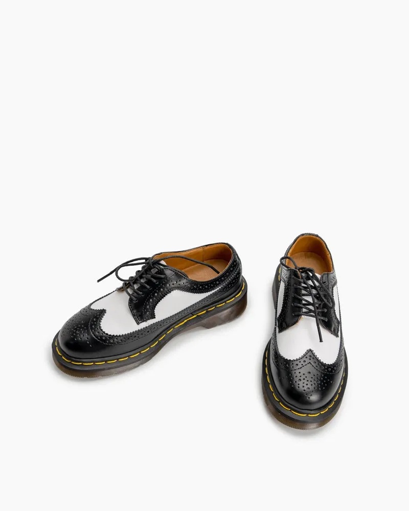 Classic Lace-up Brogue Carved Oxfords