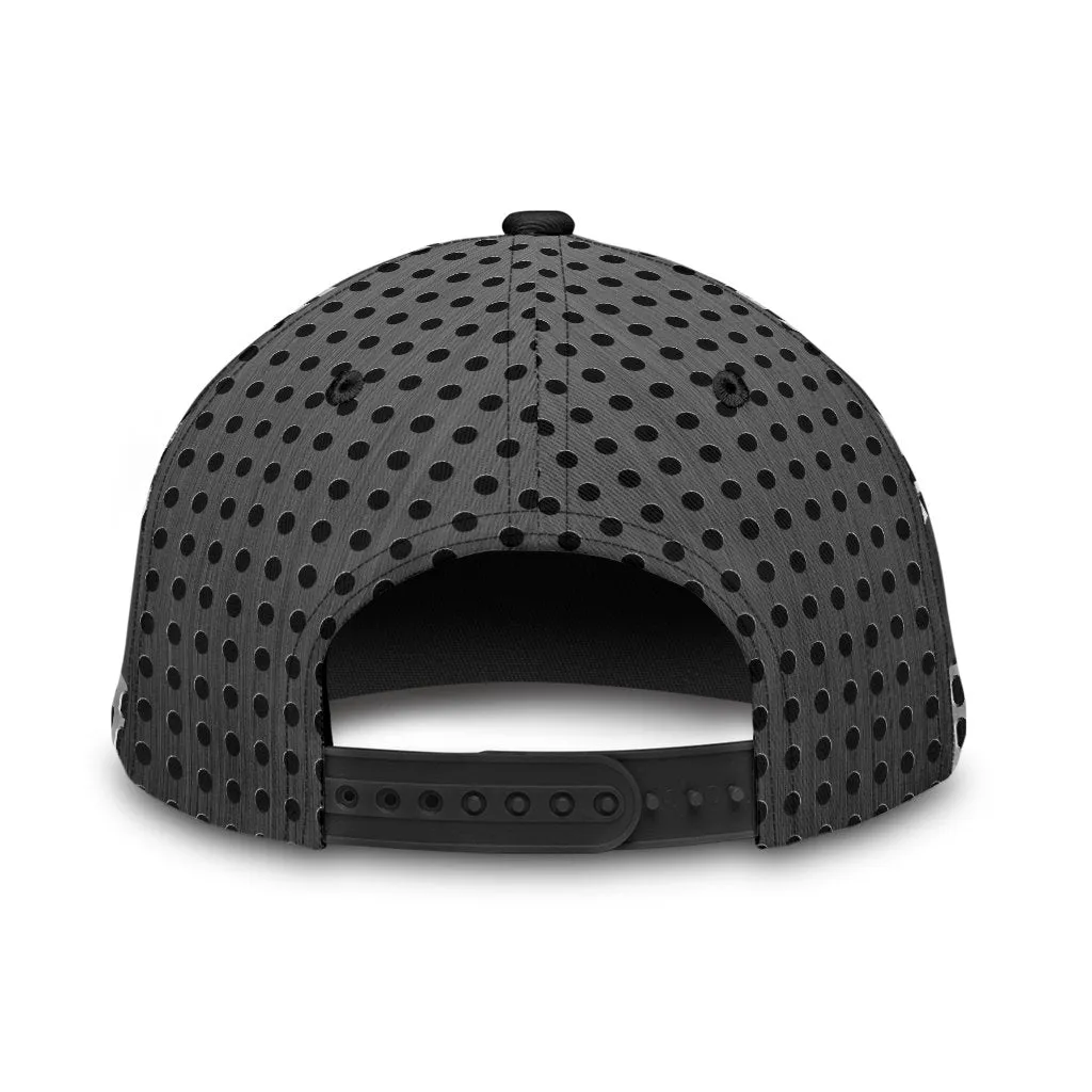Custom Name Black Mexico Classic Cap Hat, Unisex Black Mexican Hat Cap