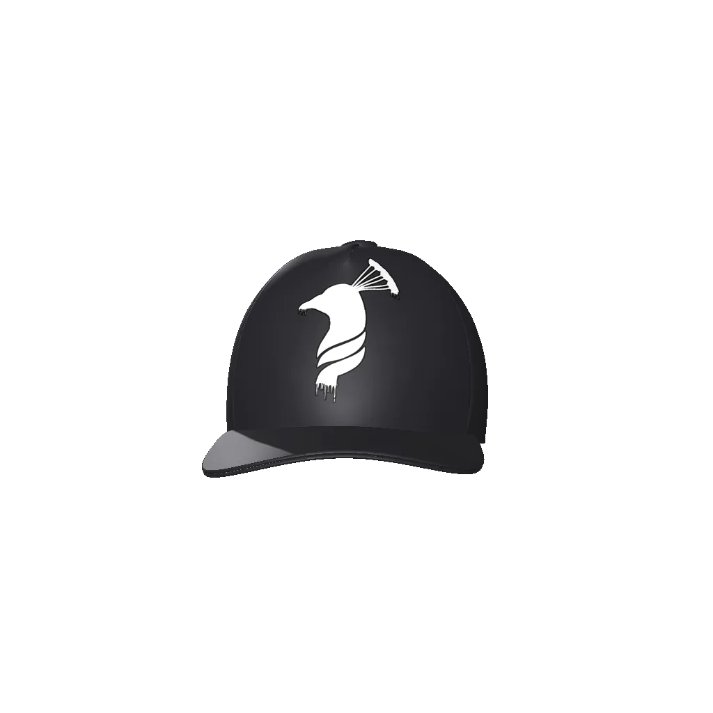 Drip White Logo Baseball Cap