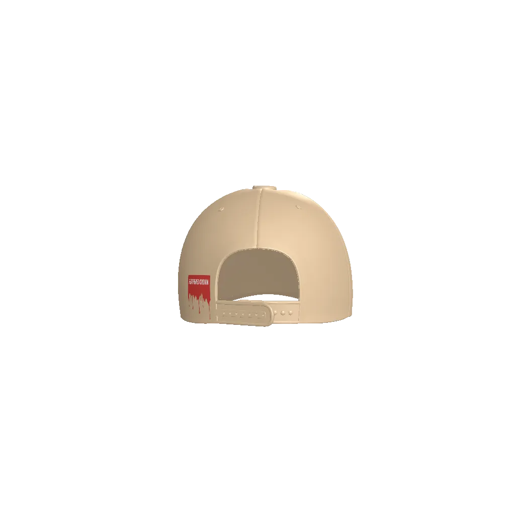 Drip White Logo Baseball Cap