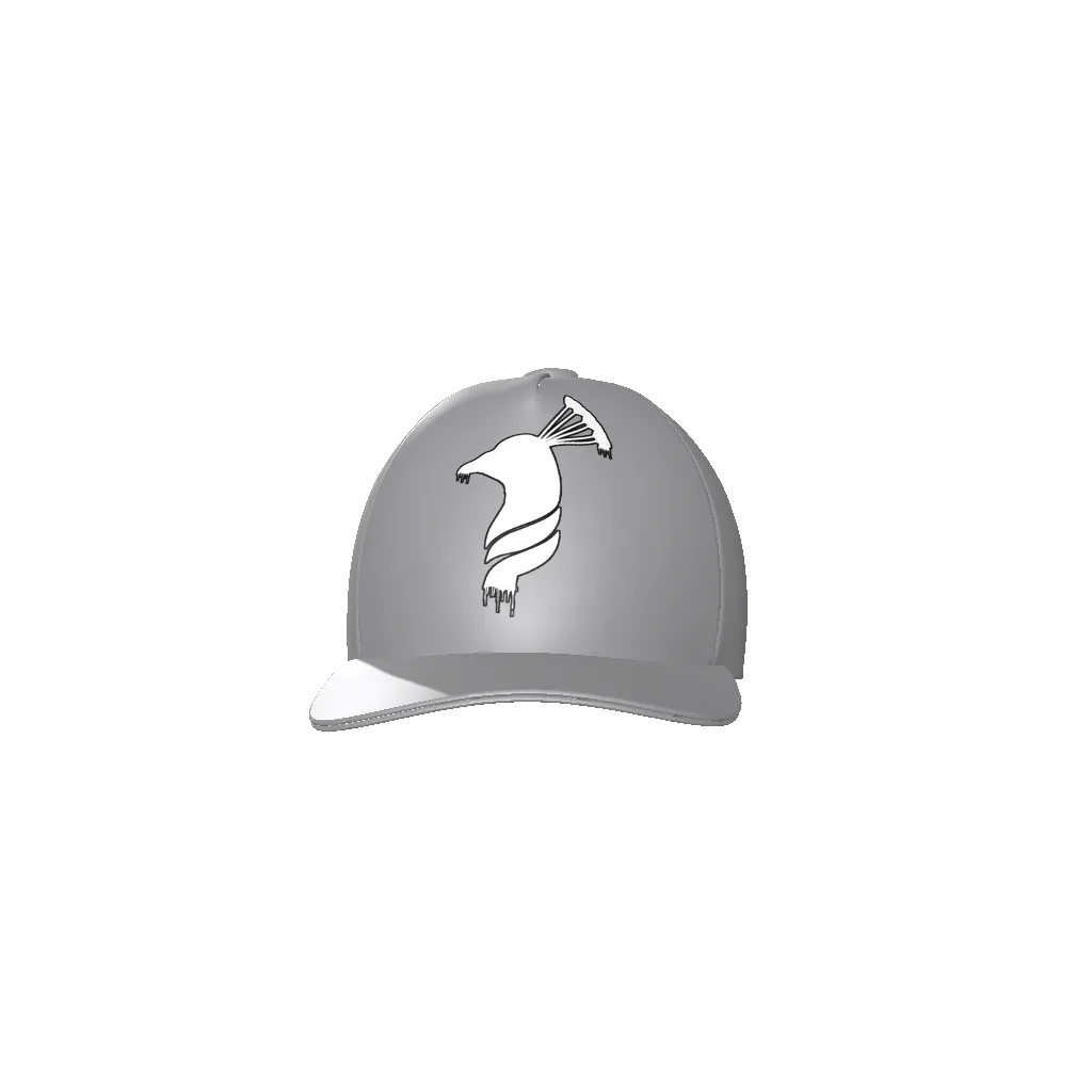 Drip White Logo Baseball Cap