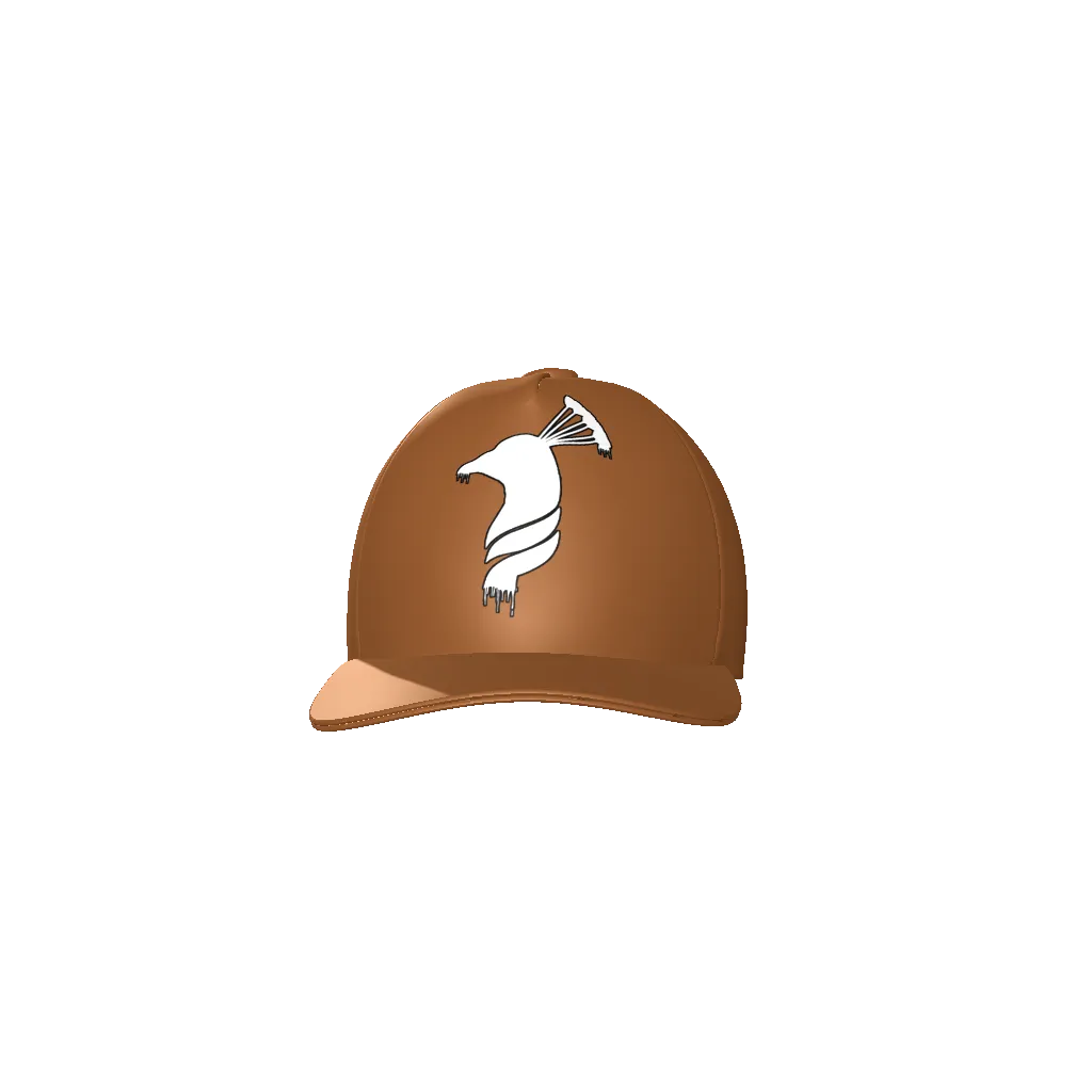 Drip White Logo Baseball Cap