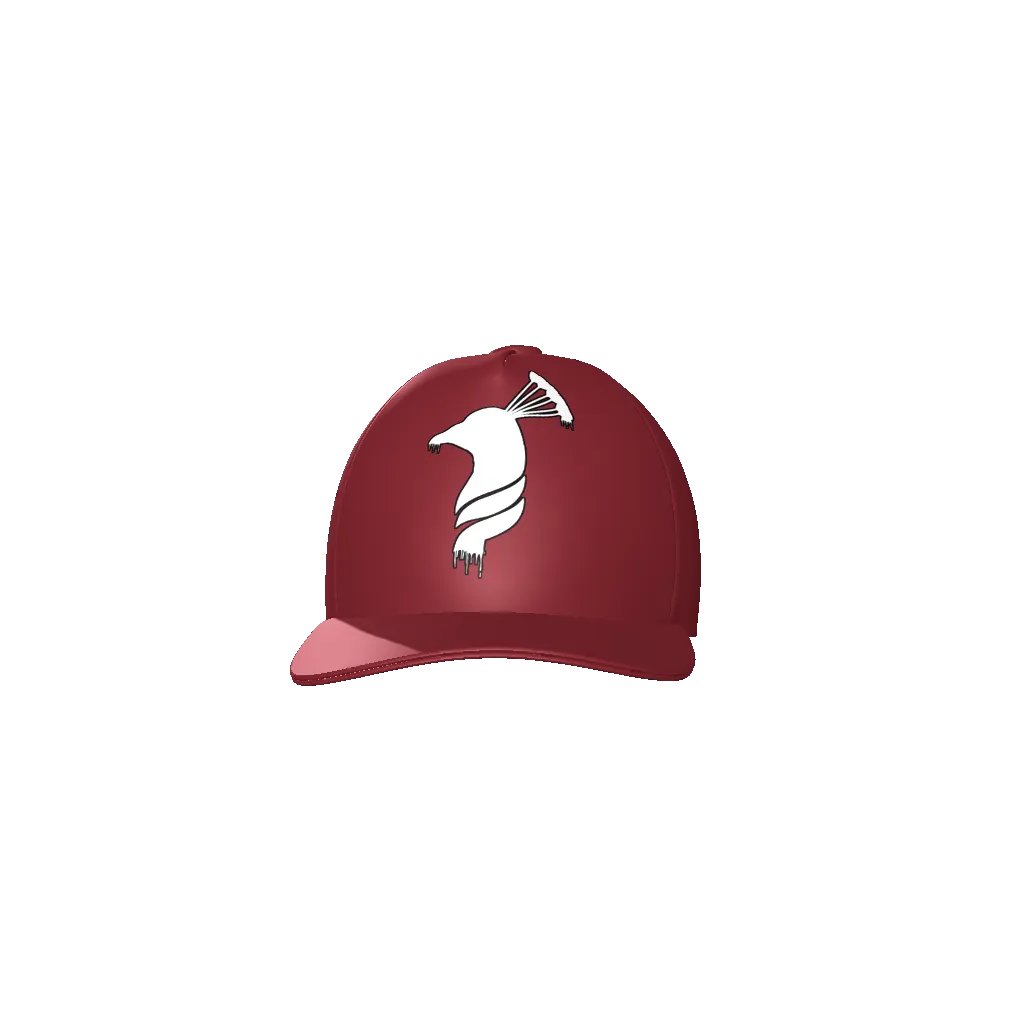 Drip White Logo Baseball Cap