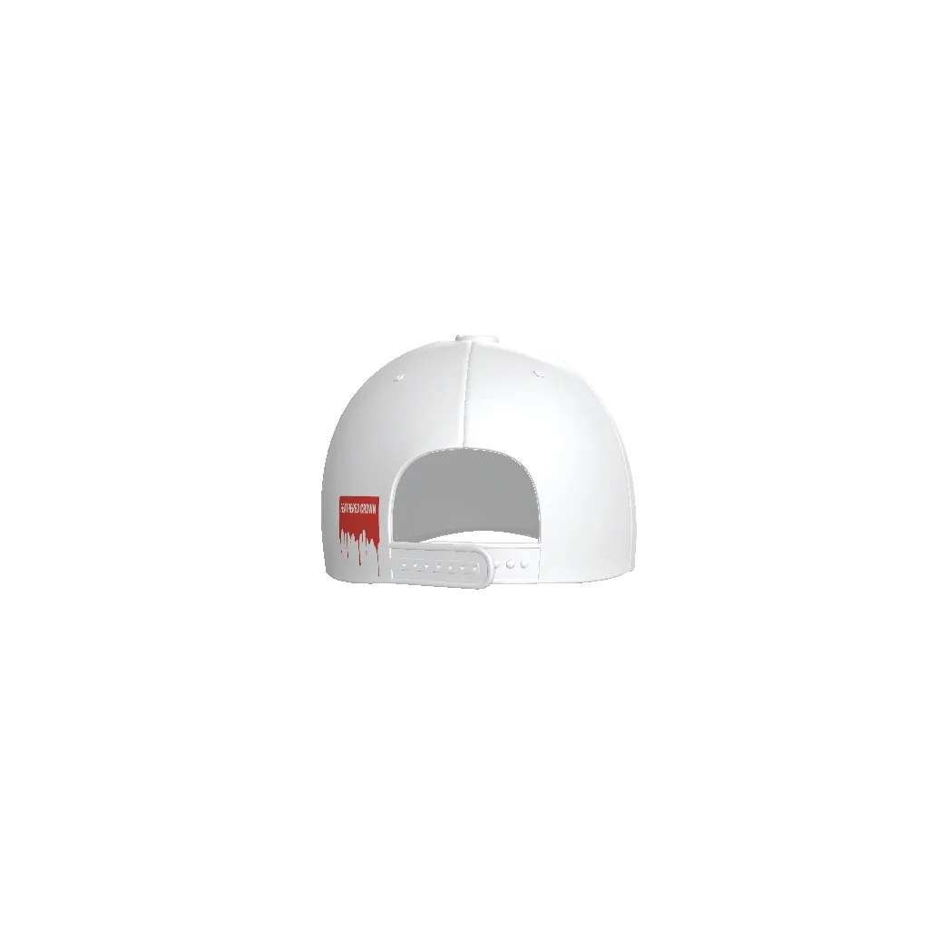 Drip White Logo Baseball Cap