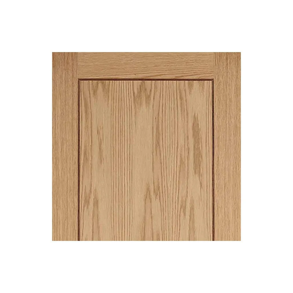 Four Folding Doors & Frame Kit - 1 Panel Inlay Flush Oak 2 2 - Prefinished