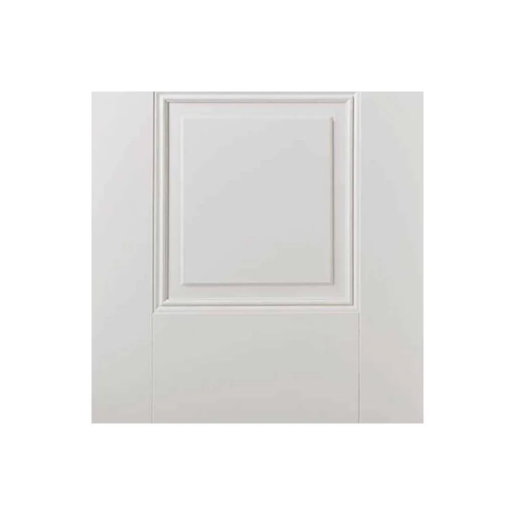 Four Folding Doors & Frame Kit - Arnhem 1 Pane 1 Panel 3 1 - Clear Glass - White Primed