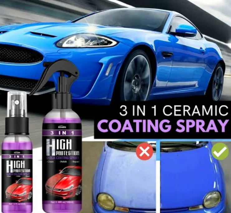 High Protection Quick Car Ceramic Coating Spray (BUY 1 GET 1 FREE)