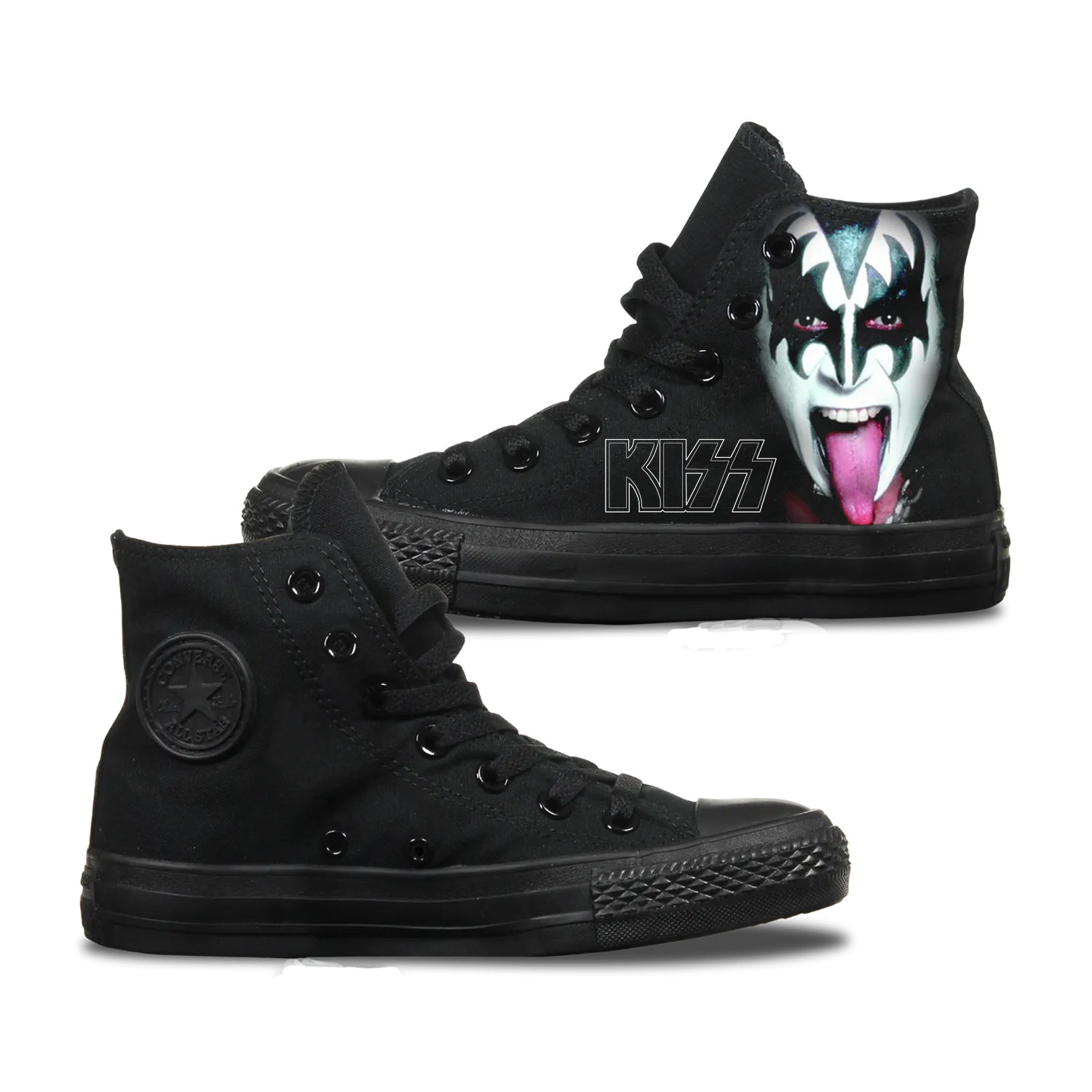 Kiss Gene Simmons Custom Converse