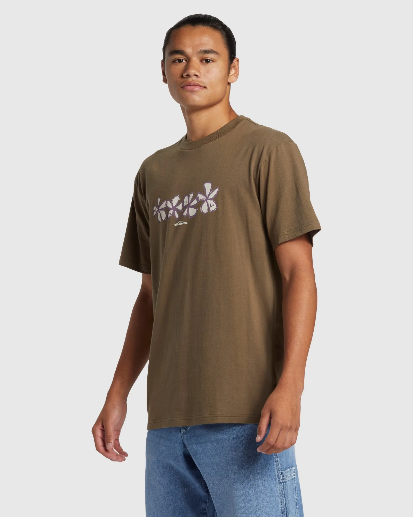 Mens Four Flowers T-Shirt