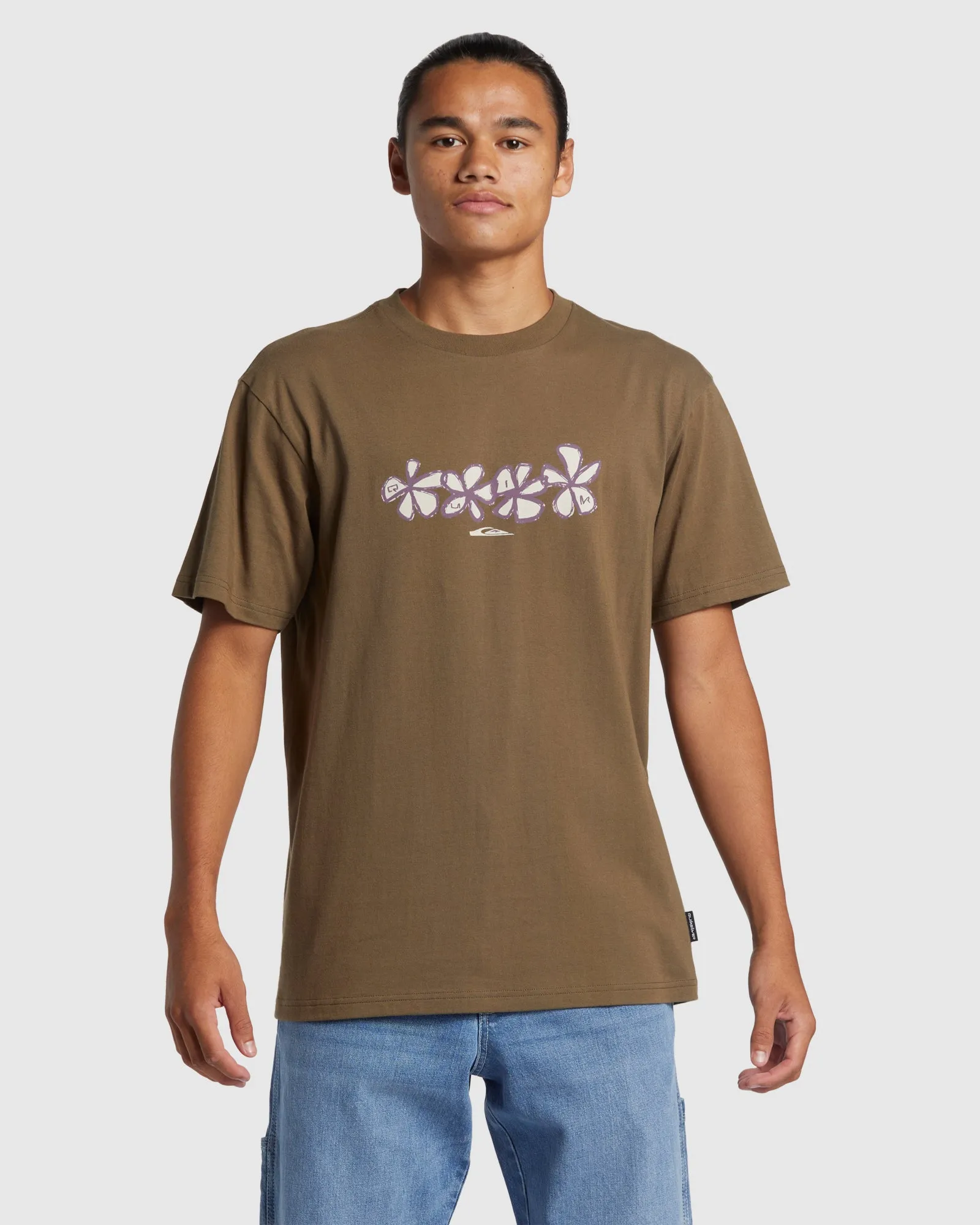 Mens Four Flowers T-Shirt