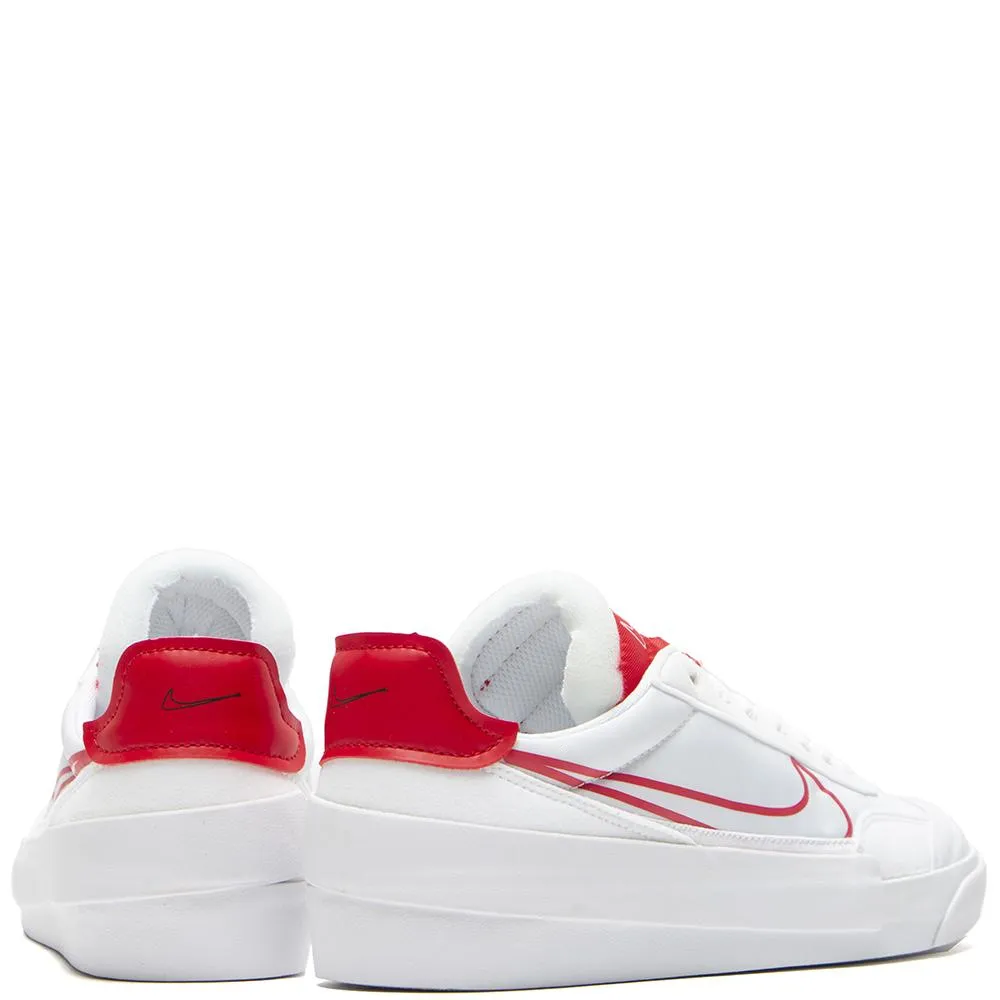 Nike Drop-Type Swoosh White / University Red
