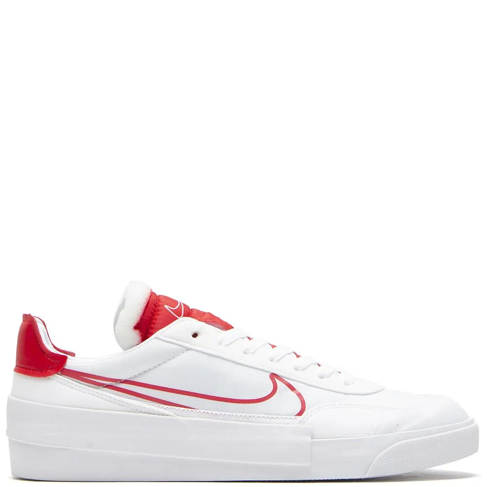 Nike Drop-Type Swoosh White / University Red