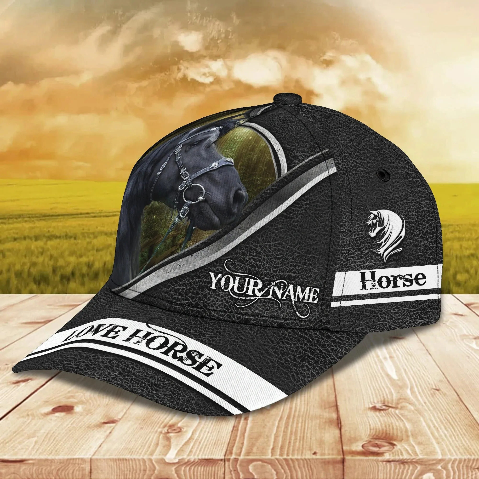 Personalized 3D All Over Printing Baseball Cap Horse, Horse Hat, Nice Unisex Cap For Horse Lovers