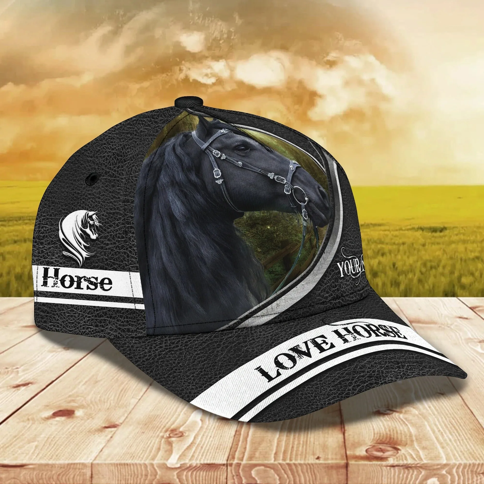 Personalized 3D All Over Printing Baseball Cap Horse, Horse Hat, Nice Unisex Cap For Horse Lovers
