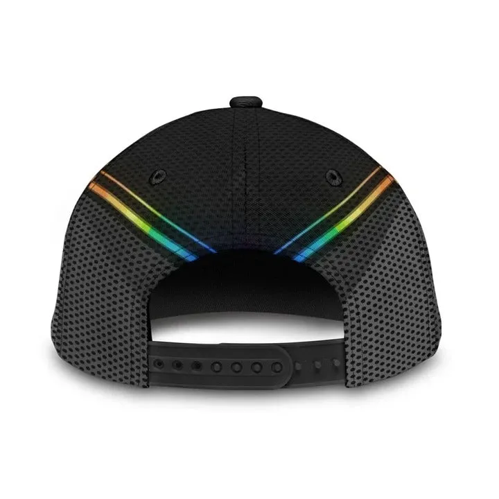 Personalized Lgbt Baseball Cap Hat, Pride Love Wins Lgbt 3D All Over Printing Classic Cap Hat