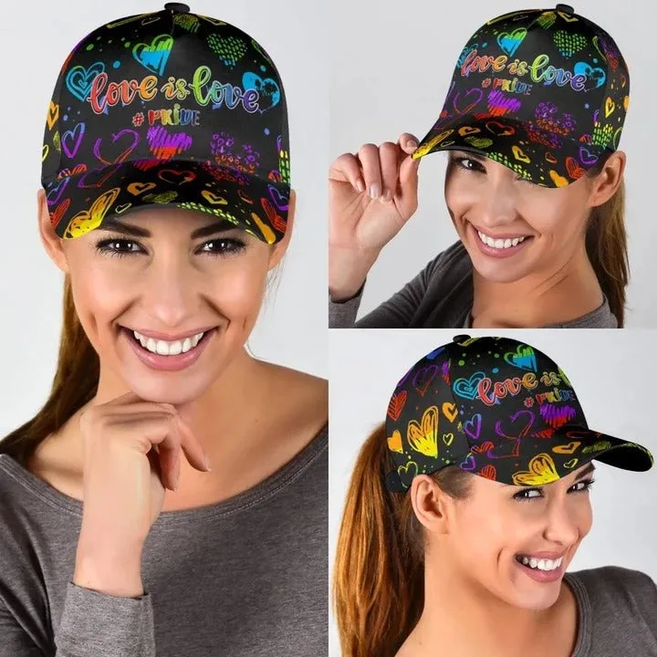 Pride Classic Cap, Lgbt Unicorn Printing Baseball Cap Hat Feeling Magical, Gift For Gaymer